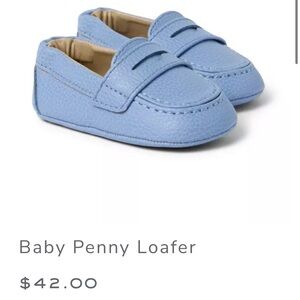Janie & Jack baby penny loafer